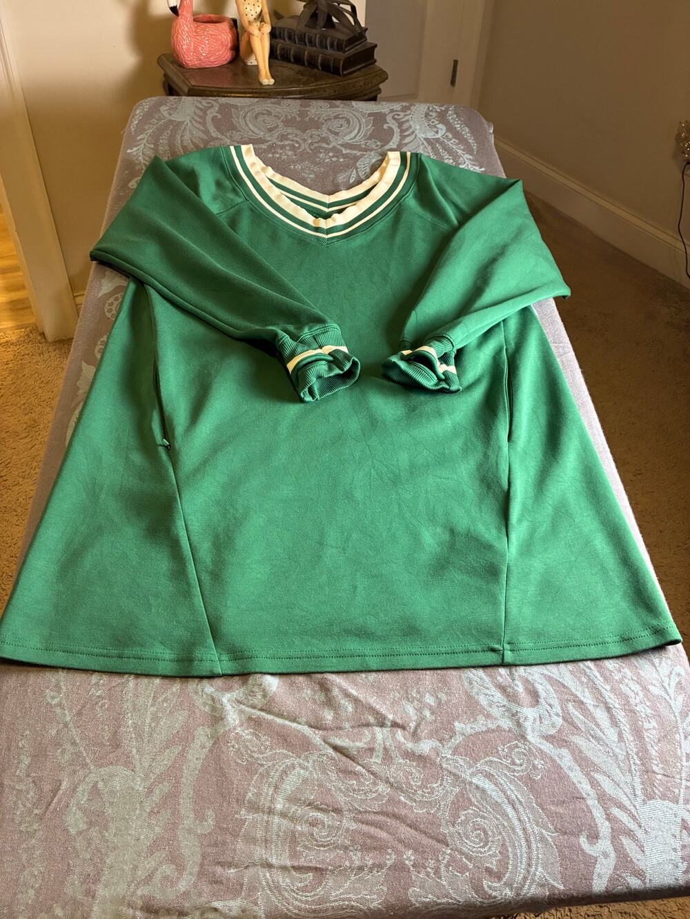 Aerie OFFLINE Green Dress Womens L Athletic Casual  Activewear